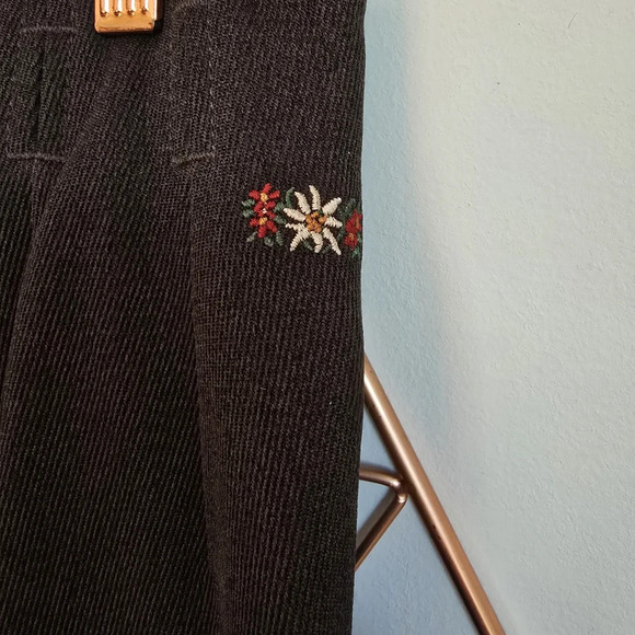 Bergdorf Goodman, New, Vintage Deadstock Post Card Wool Snow Ski Pants Size 6 - Picture 5 of 11